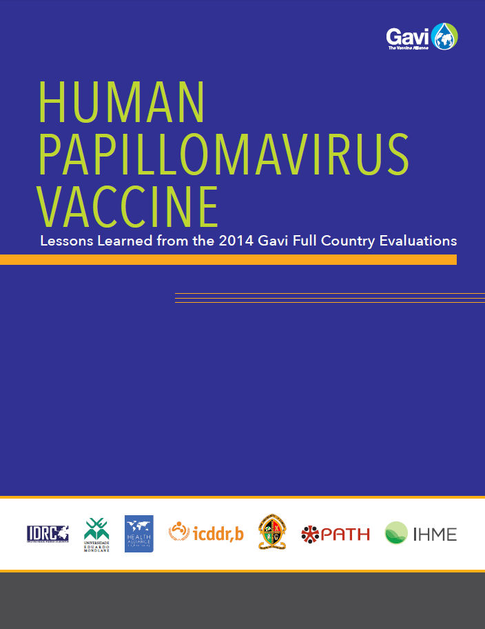 human papillomavirus vaccine demonstration projects