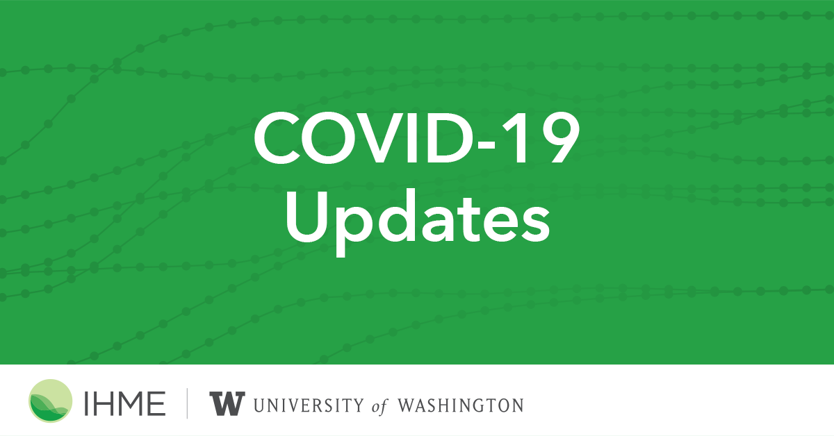 Covid 19 Estimation Updates Institute For Health Metrics And