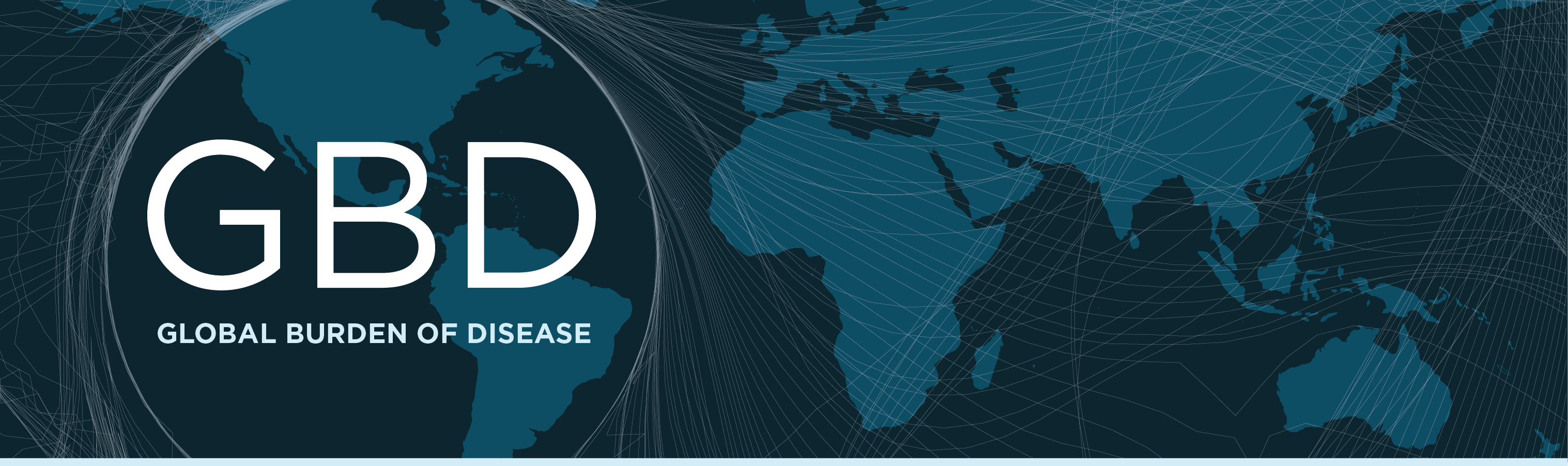 GBD Collaborator Network blue banner