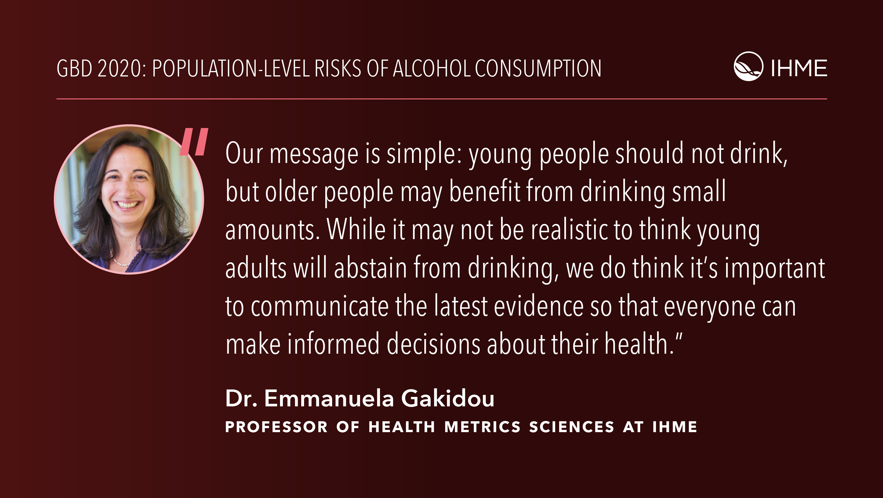 Www Teen Agesex - The Lancet: Alcohol consumption carries significant health risks and no  benefits for young people; some older adults may benefit from drinking a  small amount of alcohol | Institute for Health Metrics and