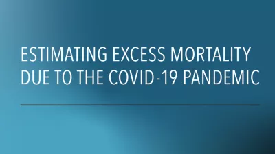 Estimating Excess Mortality due to the COVID-19 Pandemic